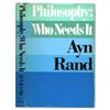 Image 2 : ''Philosophy: Who Needs It?'' Ayn Rand 1982 Book