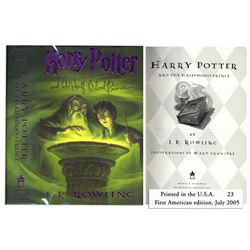 ''Harry Potter and the Half-Blood Prince'' 1st US Edition