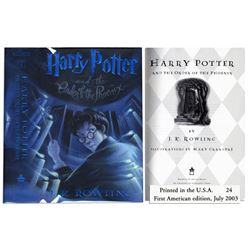 ''Harry Potter and the Order of the Phoenix'' 1st US Edtn