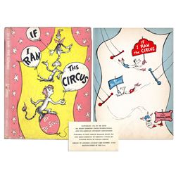 1st Printing Dr. Seuss' 1956 ''If I Ran the Circus''