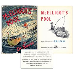 Dr. Seuss 1st Edition, 3rd Printing of McElligot's Pool