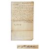 Image 1 : Abraham Baldwin Autograph Letter Signed re Sam Chase
