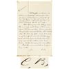 Image 1 : Clara Barton Letter Signed to General Benjamin Butler