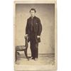 Image 1 : Civil War Era CDV Man Suit Mansfield Ohio