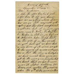 Union Soldier Autograph Letter Signed Civil War ID
