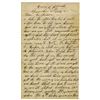 Image 1 : Union Soldier Autograph Letter Signed Civil War ID