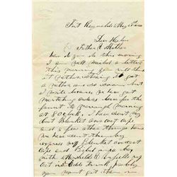 Union Soldier Autograph Letter Signed Civil War ID