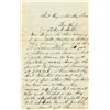 Image 1 : Union Soldier Autograph Letter Signed Civil War ID