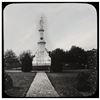 Image 1 : Civil War Magic Lantern Slide of Gettysburg Monument