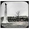 Image 1 : Civil War Magic Lantern Slide of Gettysburg Monument