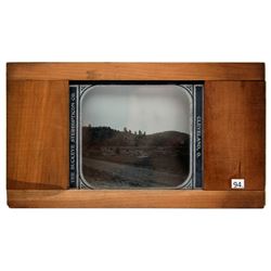 Little & Big Round Tops Gettysburg Magic Lantern Slide