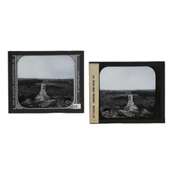 Civil War Magic Lantern Slide - Gettysburg at Round Top