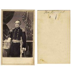 Civil War General Henry Halleck CDV