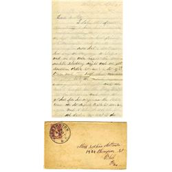 90th Pennsylvania Infantry Autograph Letter Signed 1862