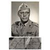 Image 1 : Randolph Pate Signed Signature 8 x10 Photo Iwo Jima Vet