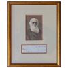 Image 2 : Charles Darwin signature on a slip, signed ''C. Darwin''