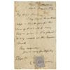 Image 2 : Charles Darwin Letter Signed From 1869 to His Agent