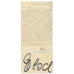 Elsa Einstein 1933 Letter Signed Albert New Life in NJ