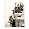 Image 1 : Charles Lindbergh Aboard NYC Mayor's Boat Old Photo '27