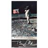 Image 1 : Buzz Aldrin Signed 23x34 Poster ''We Came in Peace''