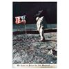 Image 2 : Buzz Aldrin Signed 23x34 Poster ''We Came in Peace''