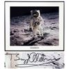 Image 1 : Buzz Aldrin 20'' x 16'' Photo Signed of the First Lunar