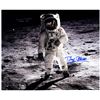 Image 2 : Buzz Aldrin Michael Collins Signed 20'' x 16'' Moon Photo