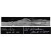 Image 1 : Al Worden Dave Scott Signed Panorama 40.5'' x 8.5'' Photo
