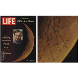 Neil Armstrong Signed ''Life'' Magazine From 1969