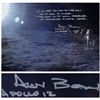 Image 1 : Alan Bean Large 22.5'' x 16'' Photo w a Handwritten Poem