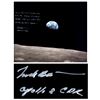 Image 1 : Handwritten Biblical Quote Frank Borman Signed 20 x 16