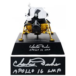 Astronaut Charlie Duke Signed Lunar Module Model