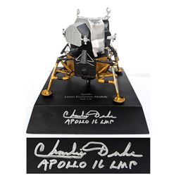 Charlie Duke signed Command and Lunar Module mode