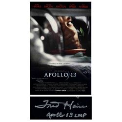 Fred Haise Signed Apollo 13 Movie Poster ''Houston...''