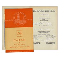 1948 London Summer Olympics Cycling Program