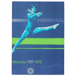 Gymnastics Poster From 1972 Summer Olympic Games