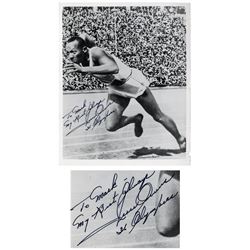 Jesse Owens 1936 Olympics 8'' x 10'' Signed Photo