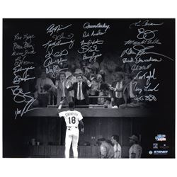 1986 Mets Team-Signed 20'' x 16'' Photo -- Steiner COA