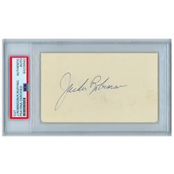 Jackie Robinson Signature Signed Autograph Page