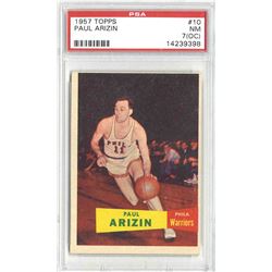 1957 Topps -- Paul Arizin #10 -- PSA 7