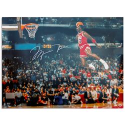 Michael Jordan 40'' x 30'' Signed Photo; Upper Deck COA