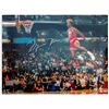 Image 1 : Michael Jordan 40'' x 30'' Signed Photo; Upper Deck COA