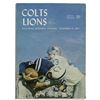 Image 2 : Collection of 10 Vintage Baltimore Colts Programs