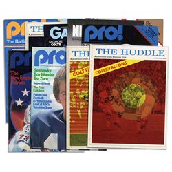 Lot of Ten NFL Programs, Including Baltimore Colts