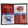 Image 1 : 1961 Baltimore Colts Ashtray Made of Smoked Glass