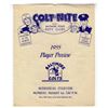 Image 1 : Baltimore Colts ''Colt Nite Player Preview'' August 1955