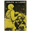 Image 2 : Collection of 10 Vintage Baltimore Colts Programs