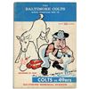 Image 8 : Collection of 10 Vintage Baltimore Colts Programs