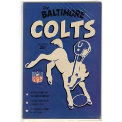 Baltimore Colts Picture Stories Book from 1962