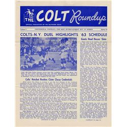 The Baltimore Colts Roundup, Vol. 9, Spring 1963